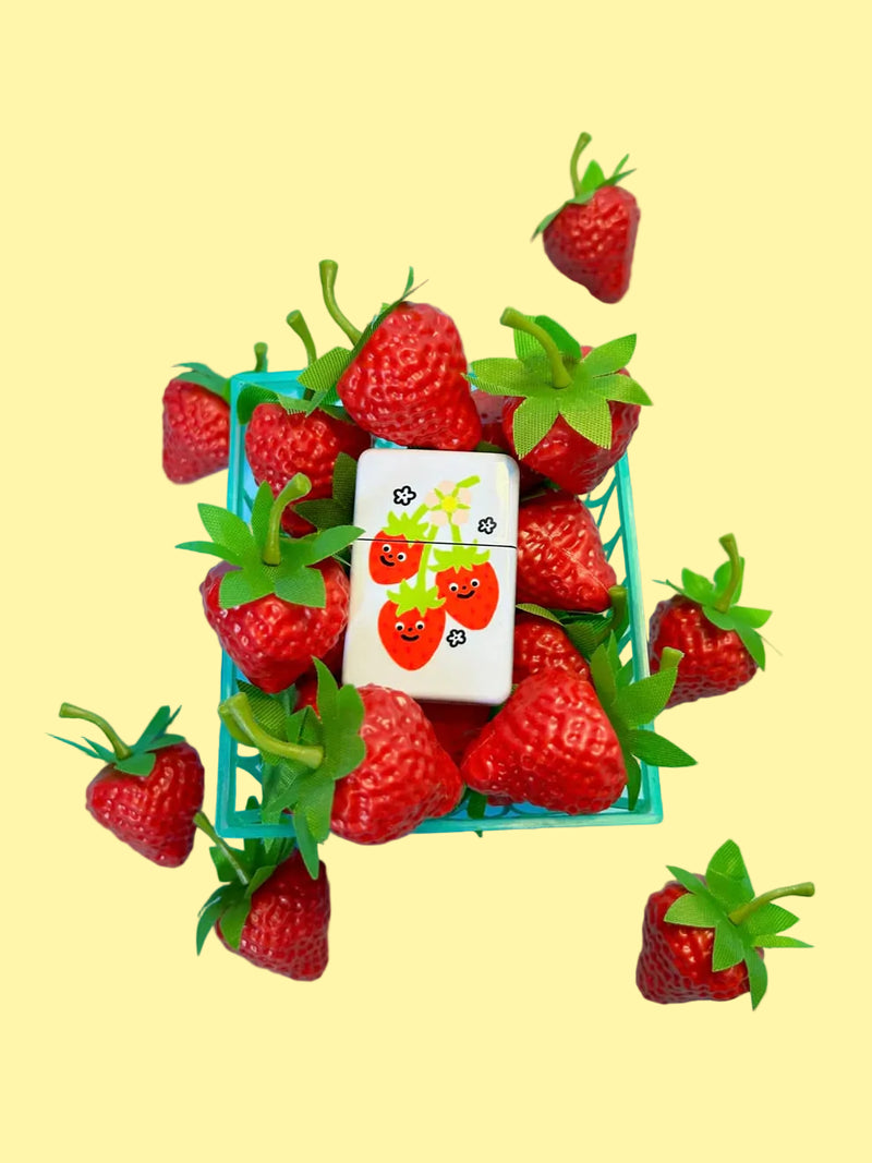 Strawberry Refillable Lighter
