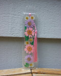 Pink Pressed Flower Bookmark