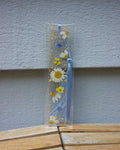 Pressed Daisy Bookmark