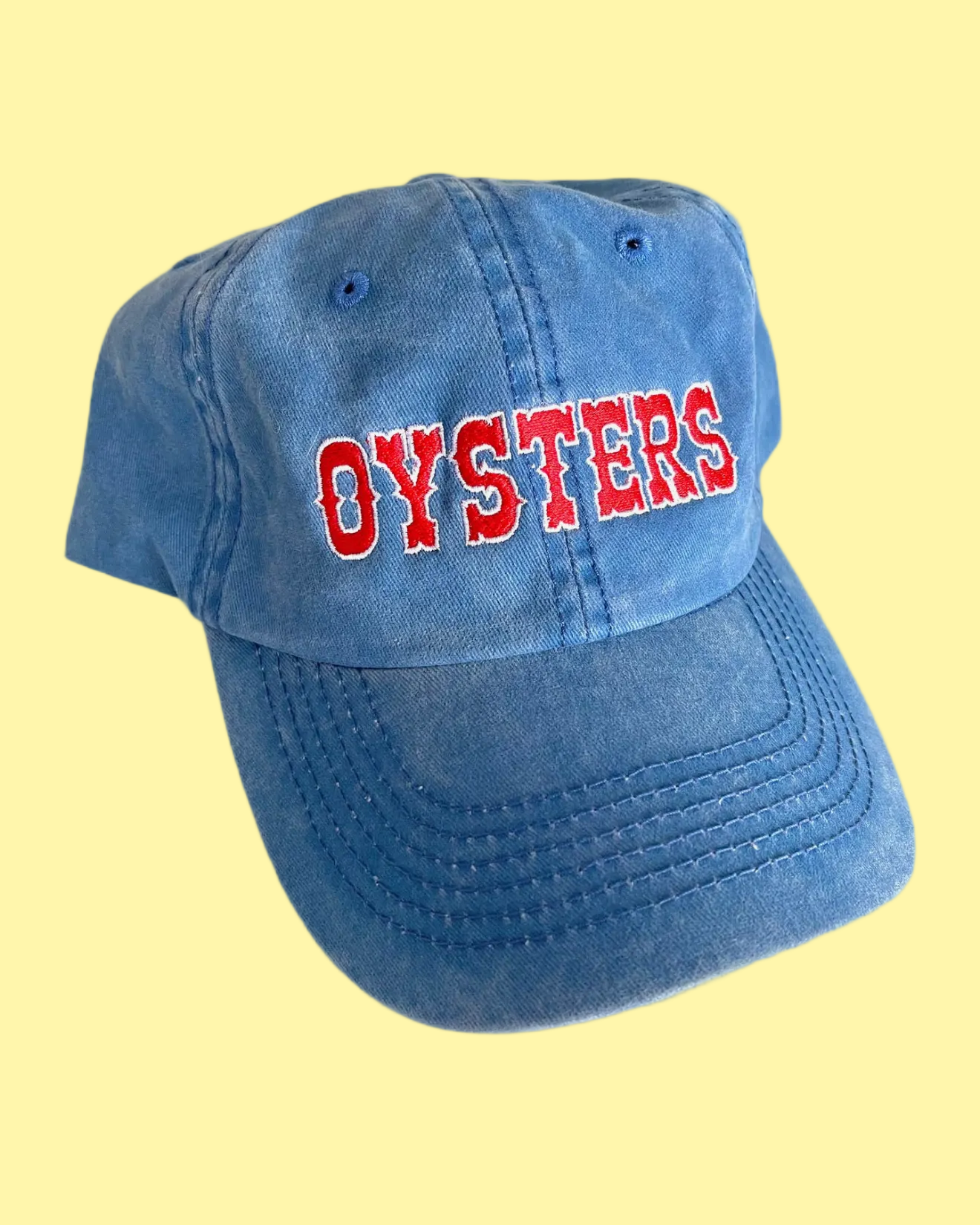 Oysters Embroidered Hat