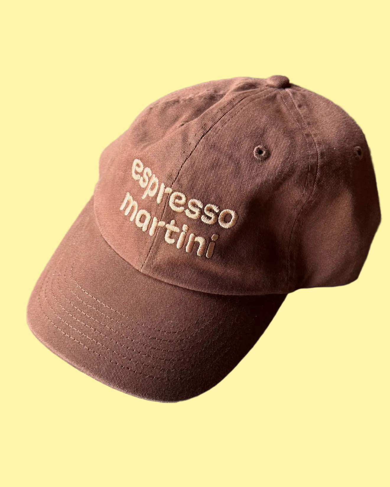 Espresso Martini Embroidered Hat