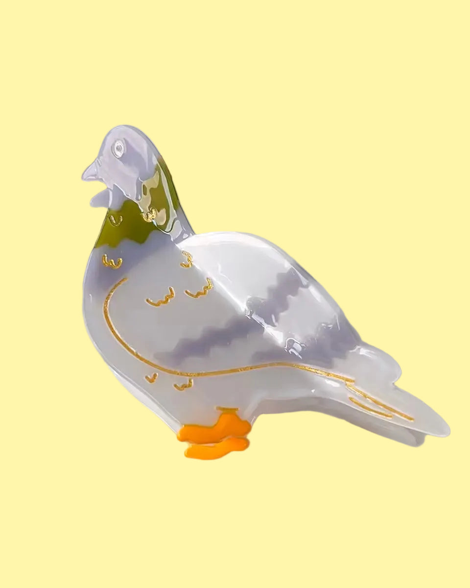 Pigeon Hair Claw Clip