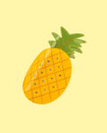 Pineapple Hair Claw Clip