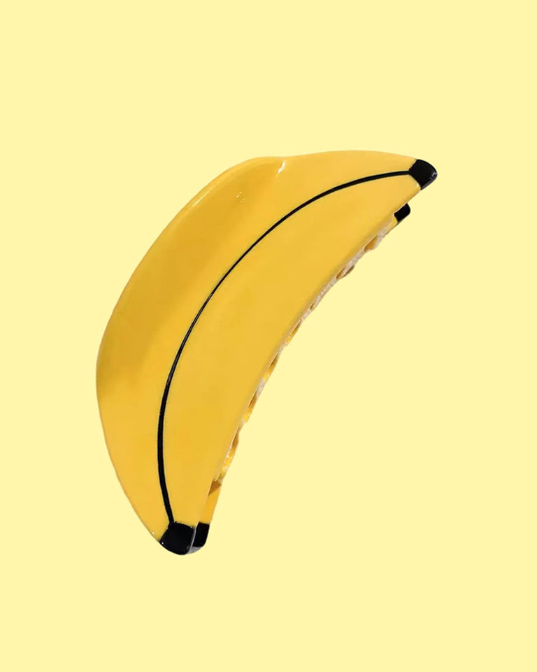 Banana Hair Claw Clip