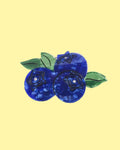Blueberry Hair Claw Clip