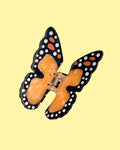 Monarch Butterfly Hair Claw Clip