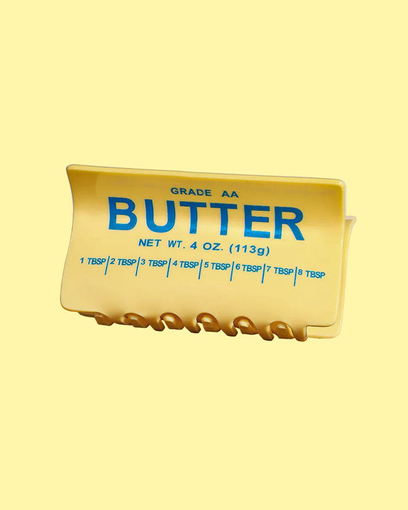 Butter Hair Claw Clip
