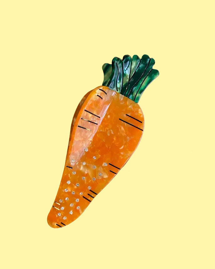 Carrot Hair Claw Clip
