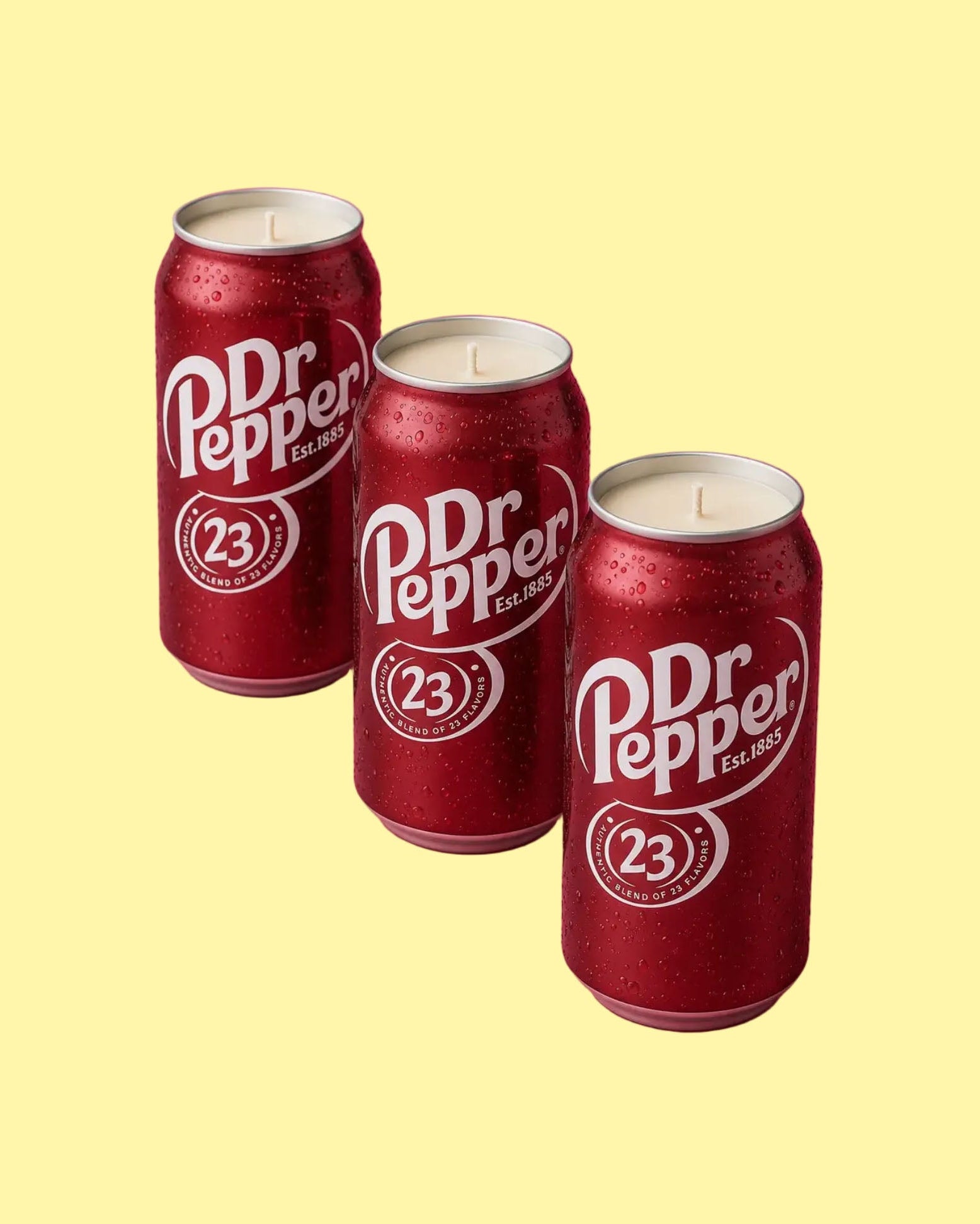 Dr.Pepper Can Candle