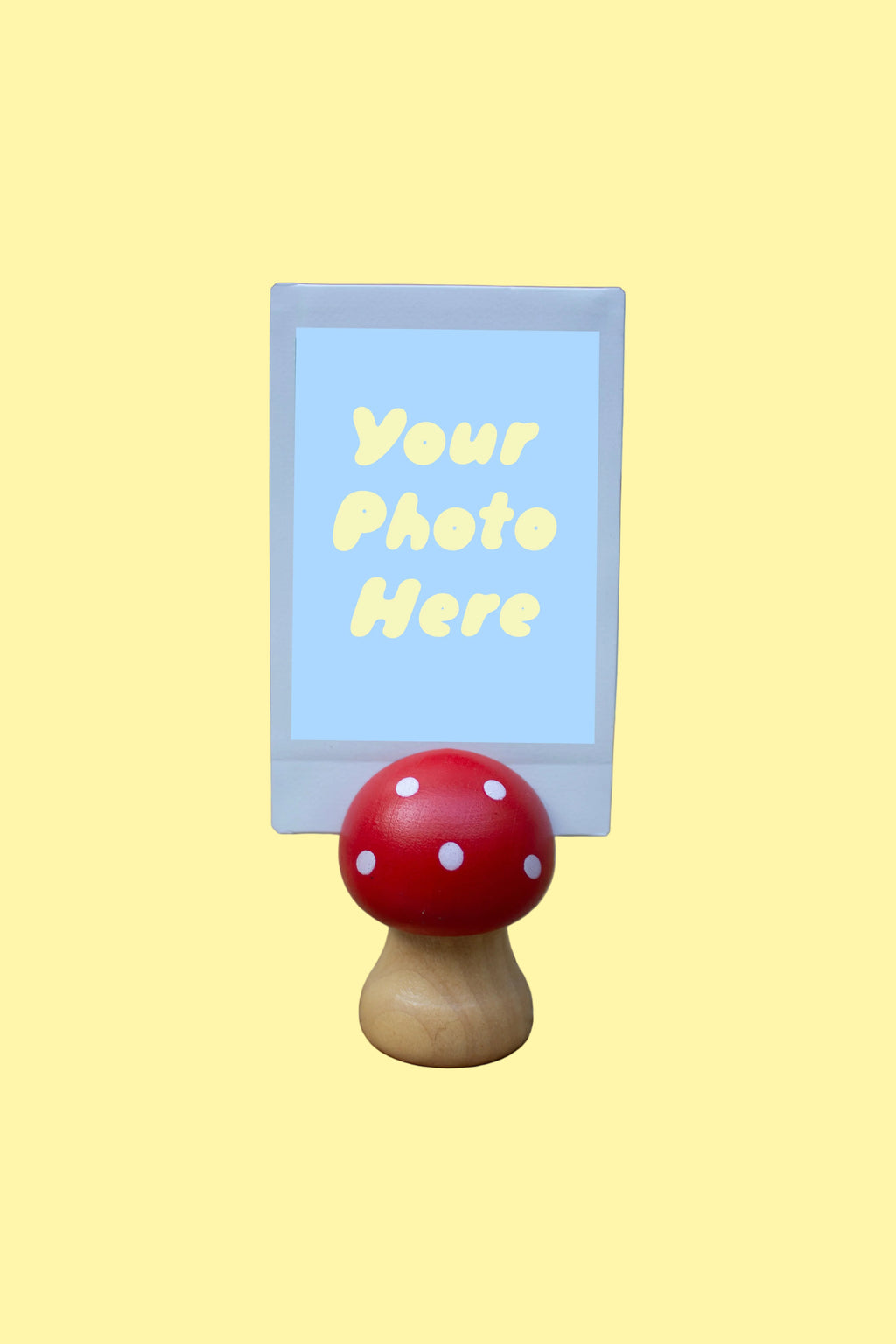 Mushroom Photo Holder