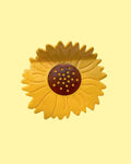 Sunflower Hair Claw Clip