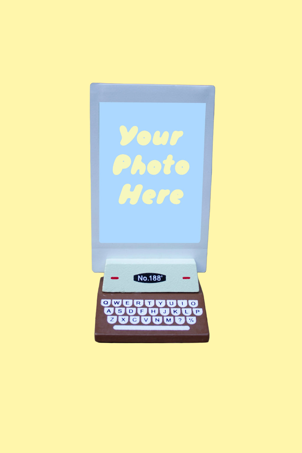 Typewriter Photo Holder